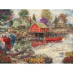 (image for) Quiet Cove Counted Cross Stitch Kit
